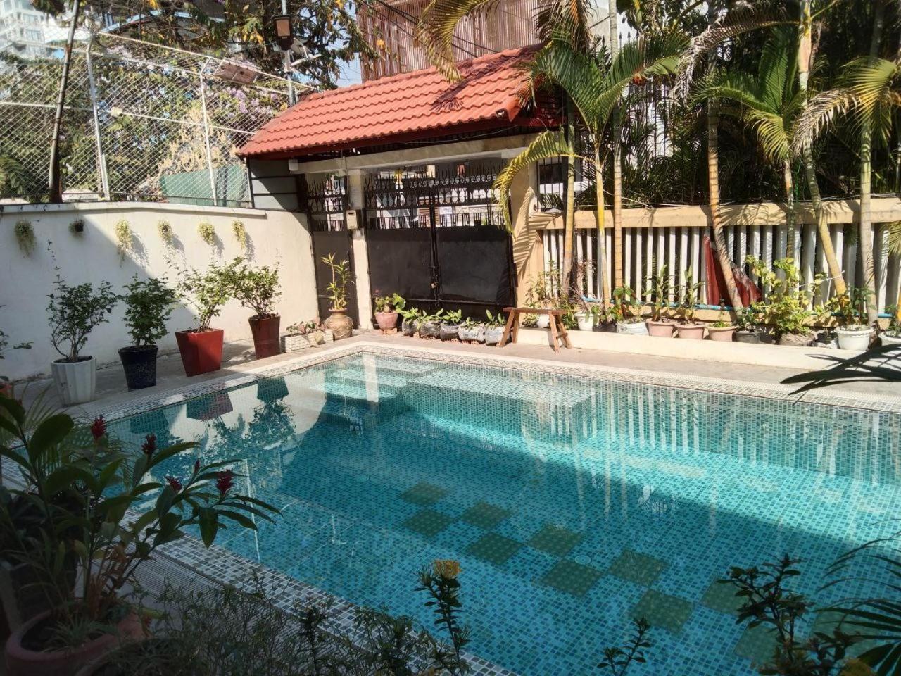 Room 7 - Studio In A Villa 5Mn Walk From The Royal Palace With Swimming Pool Пном Пен Екстериор снимка